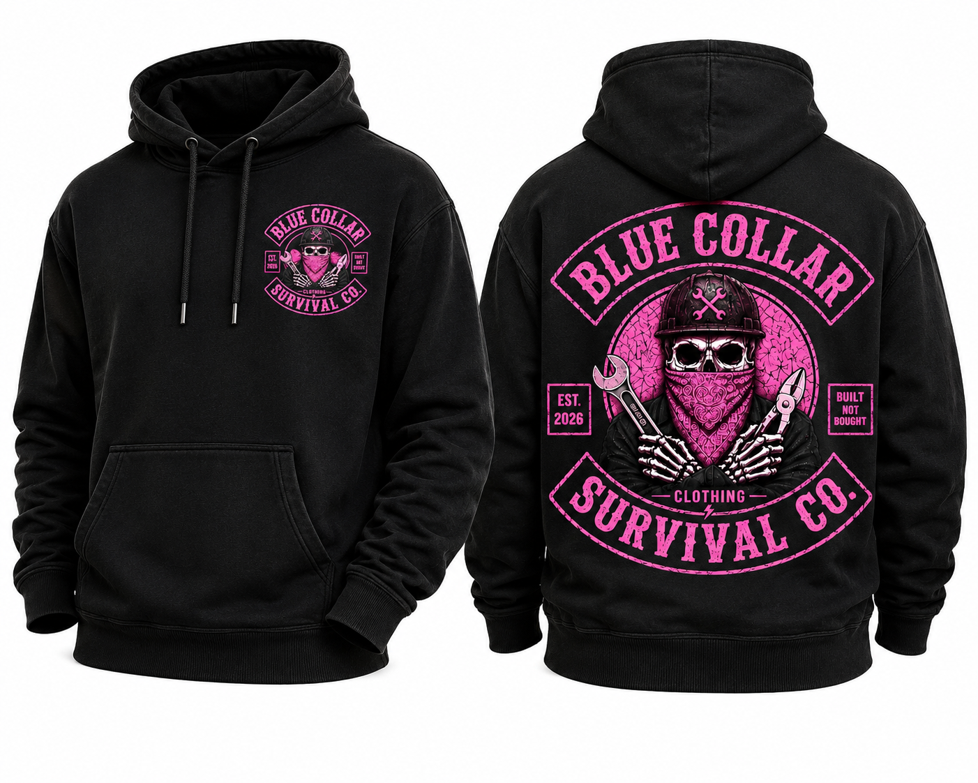 Blue Collar Survival Co Hoodie