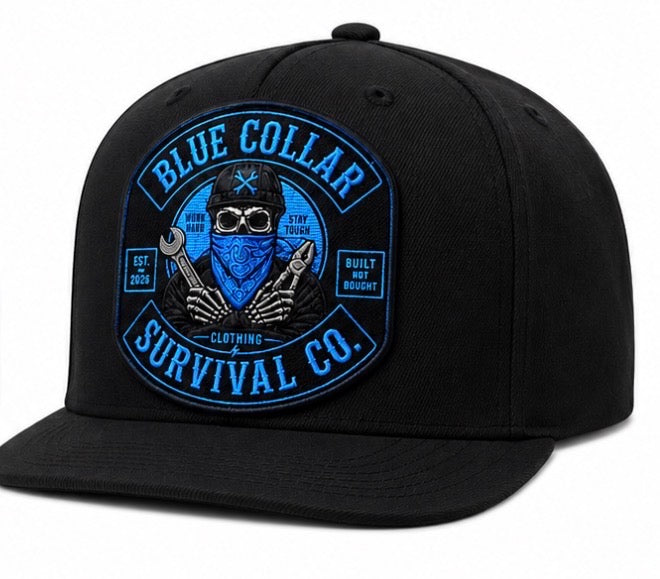 Blue Collar Survival Co Snapback Hat