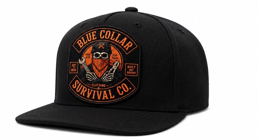 Blue Collar Survival Co Snapback Hat