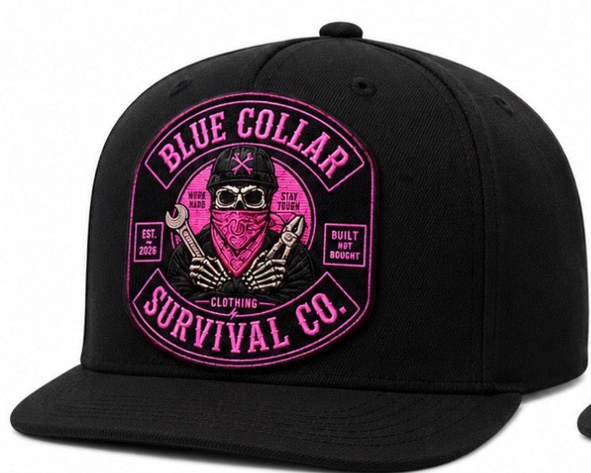 Blue Collar Survival Co Snapback Hat